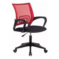 Кресло Бюрократ CH-695NLT (ткань черная TW-11/сетка красная)